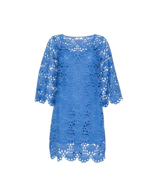 Twinset Blue Short Dresses