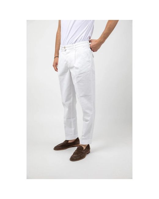 Re-hash White Chinos for men