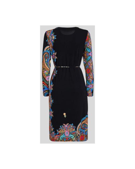 Etro Black Midi Dresses