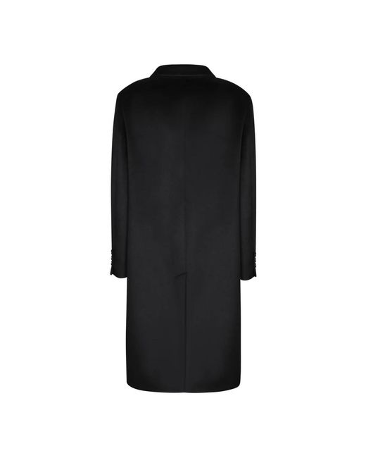 Blanca Vita Black Single-Breasted Coats