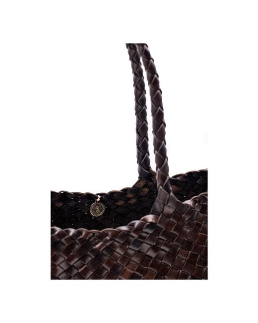 Tote Bags Dragon Diffusion de color Black