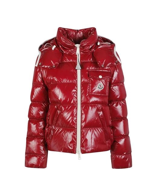 Moncler Red Winter Jackets