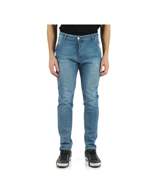 Daniele Alessandrini Blue Slim-Fit Jeans for men