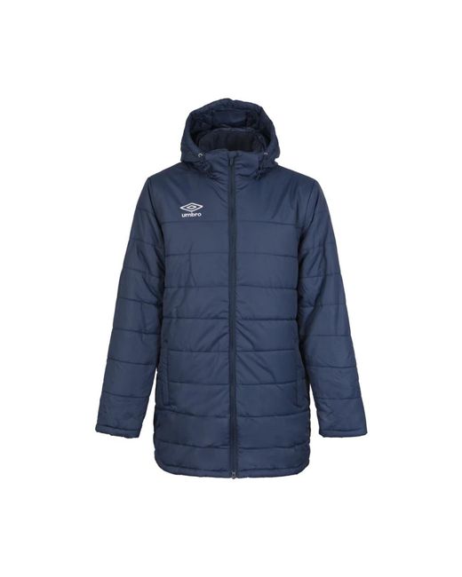 Umbro Winter Jackets in het Blue voor heren
