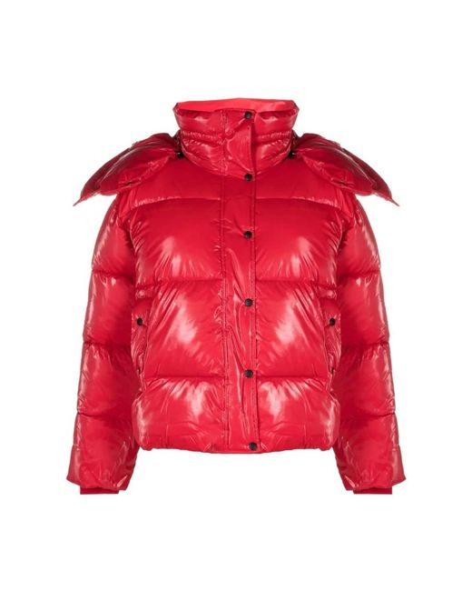 Down Jackets, Mujer, Talla Calvin Klein de color Red