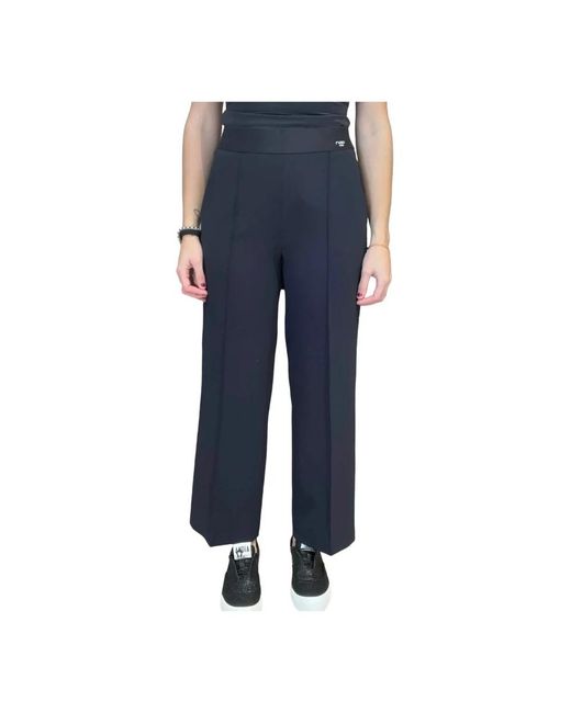 Cambio Blue Wide Trousers