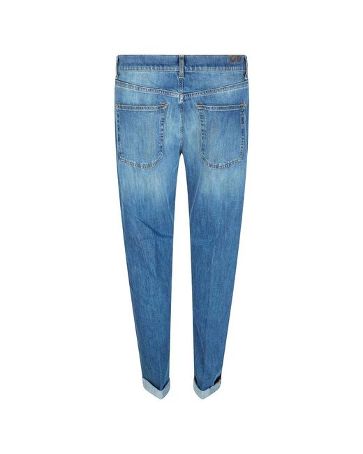 Dondup Blue Loose-Fit Jeans for men