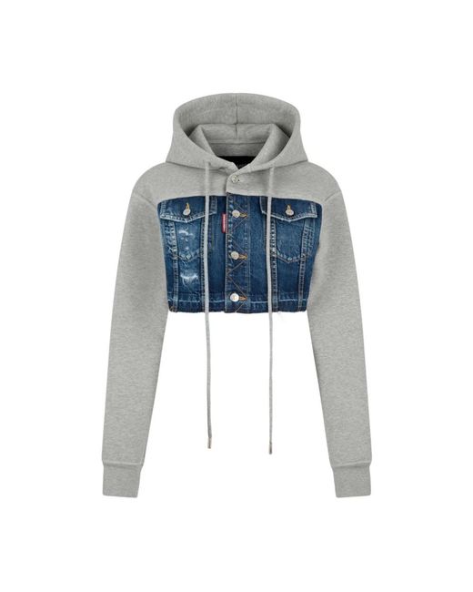 DSquared² Blue Zip-Throughs