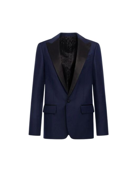 Roberto Cavalli Blue Blazers for men