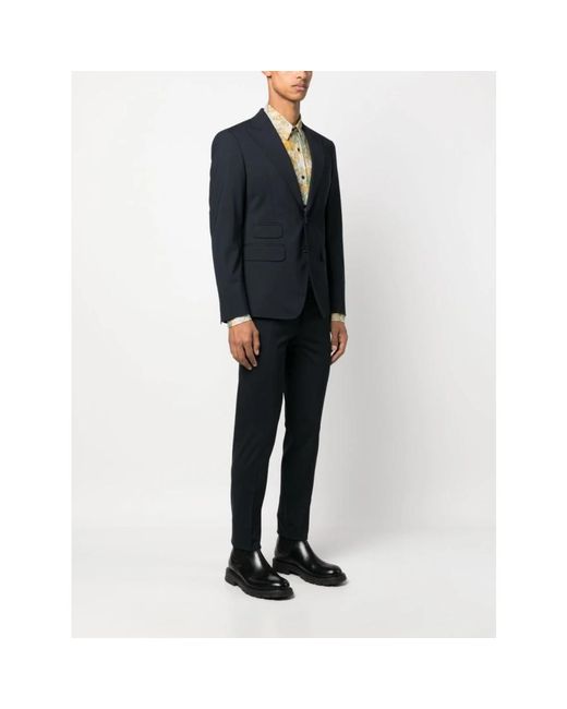 DSquared² Kostuums ,Blauw ,Tweed Tweedelig Pak in het Blue voor heren