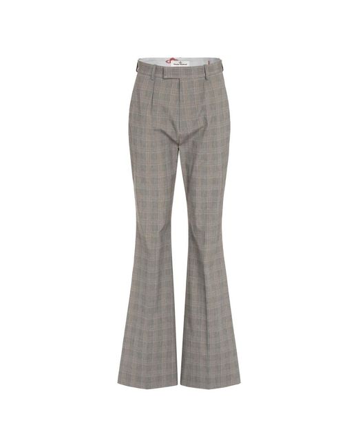 Vivienne Westwood Gray Wide Trousers