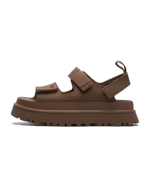 Ugg Brown Flat Sandals