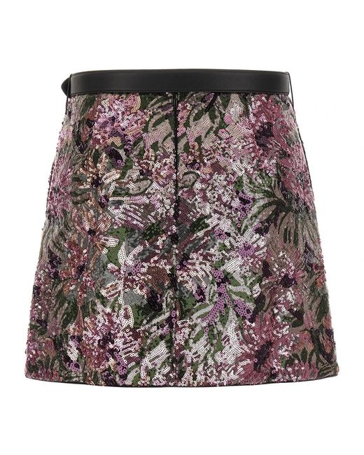 Self-Portrait Pink Short Skirts