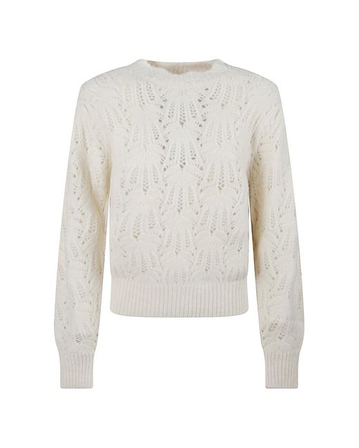 Isabel Marant Celestine Sweater in het White