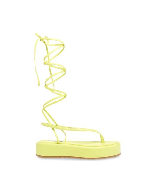 Steve Madden Yellow Sandals