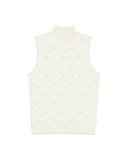 Liu Jo White Turtlenecks