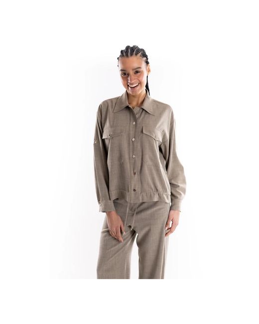 Shirts Marella de color Brown
