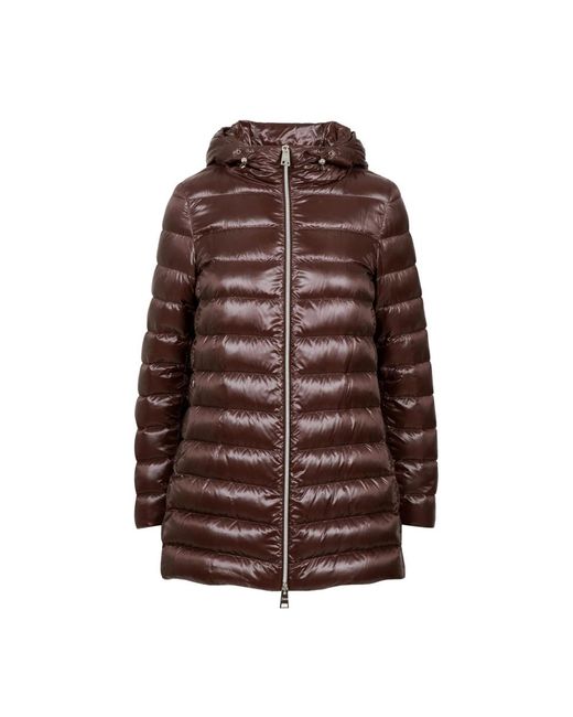 Herno Brown Winter Jackets
