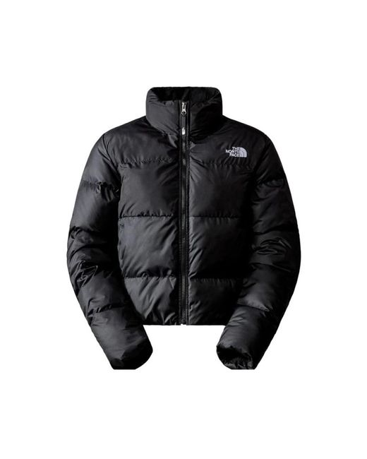 The North Face Fitness ,Zwart ,Retro Moderne Korte Jas in het Black