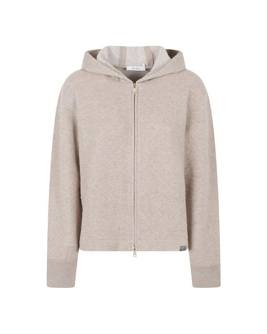 Max Mara Gray Zip-Throughs