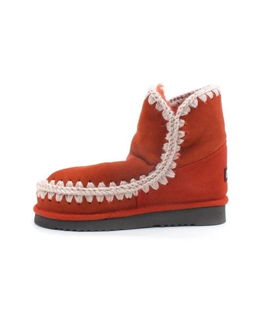 Mou Red Winter Boots