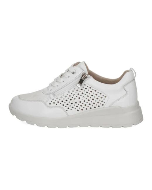 Caprice White Modische Sneaker