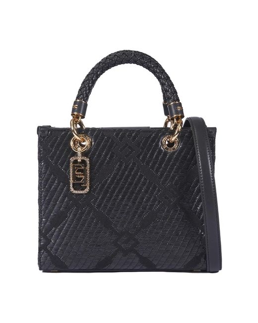 ハンドバッグ Elisabetta Franchi HANDBAG Elisabetta Franchi imitation leather bag with embossed logo