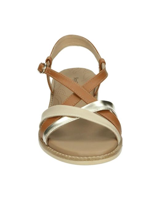 Nero Giardini Metallic Flat Sandals