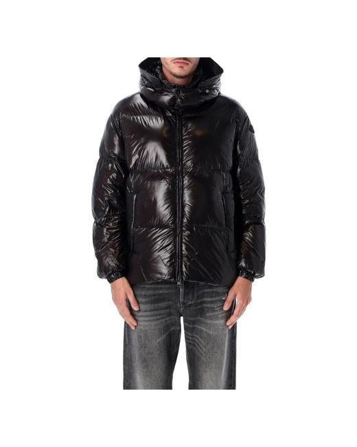 DIESEL Rolfys Puffer Shiny in het Black voor heren
