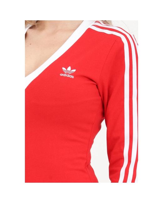 Adidas Originals Red Maxi dresses
