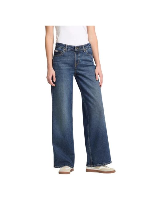 Guess Blue Wide Jeans