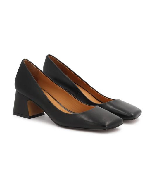 Kazar Black Pumps Mit Eckiger Spitze