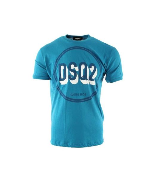 DSquared² Stylisches es Herren T-Shirt in Blue für Herren