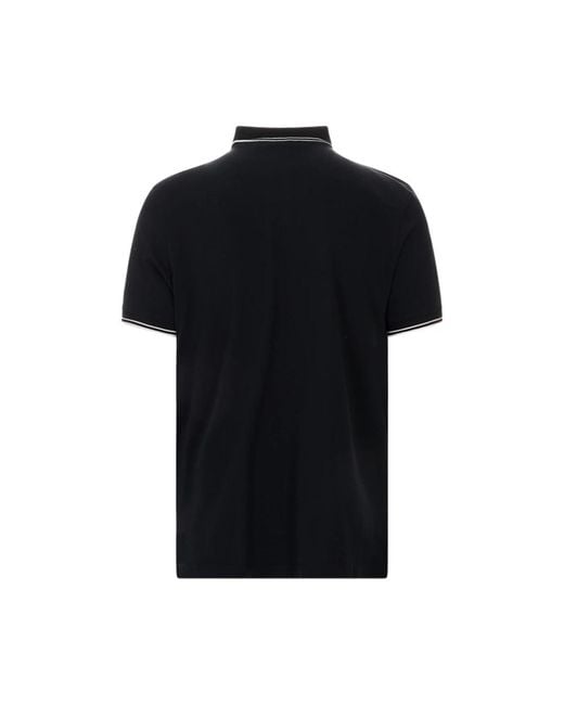 Stone Island Black Polo Shirts for men