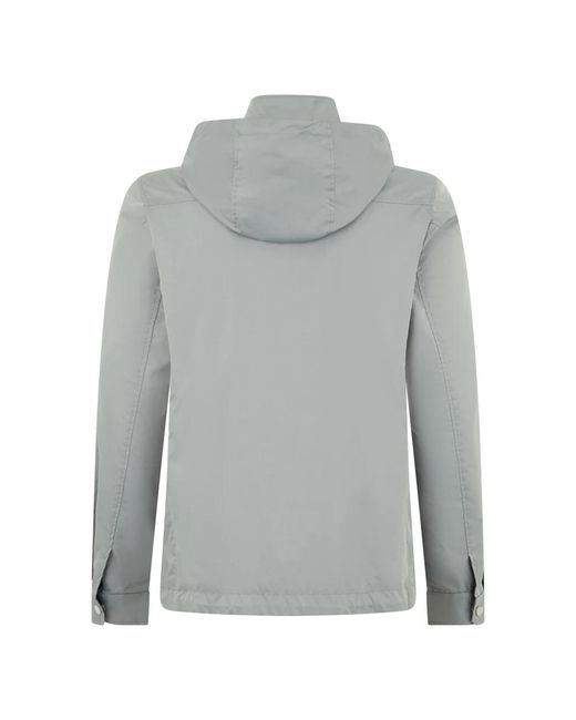 Moorer Gray Light Jackets for men