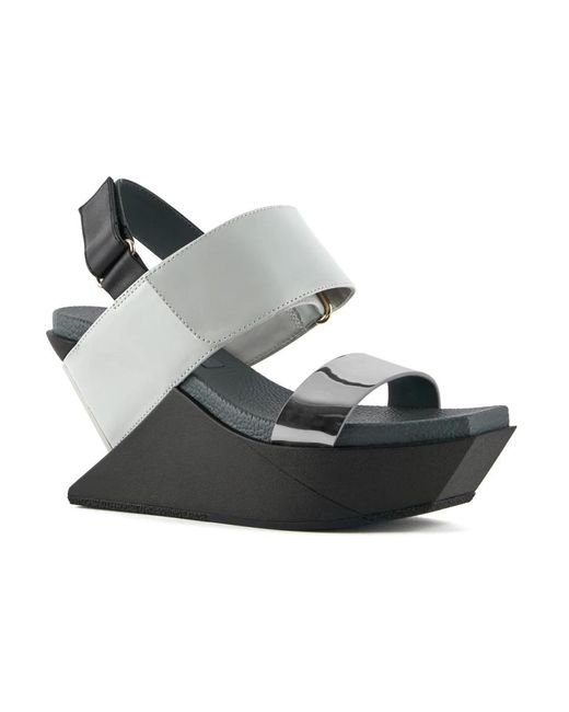United Nude Gray Wedges