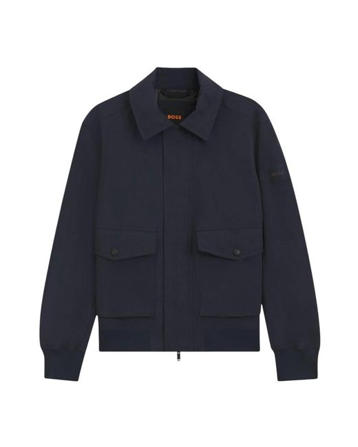 Boss Blue Light Jackets for men