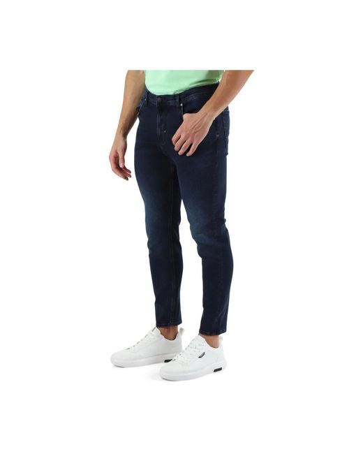 Antony Morato Cropped skinny fit jeans mit fünf taschen in Blue für Herren