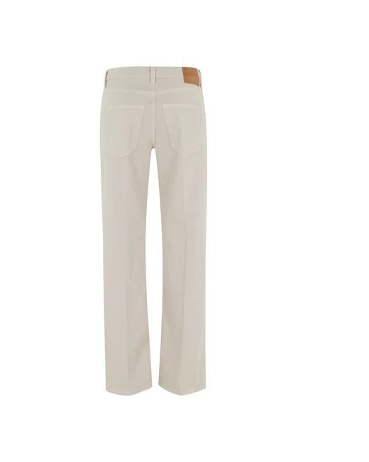 Dondup Gray Straight Fit Jeans