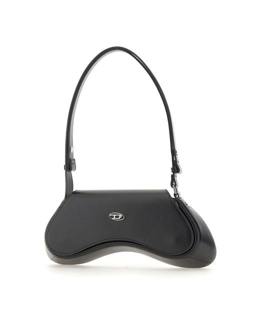 DIESEL Black Shoulder Bags