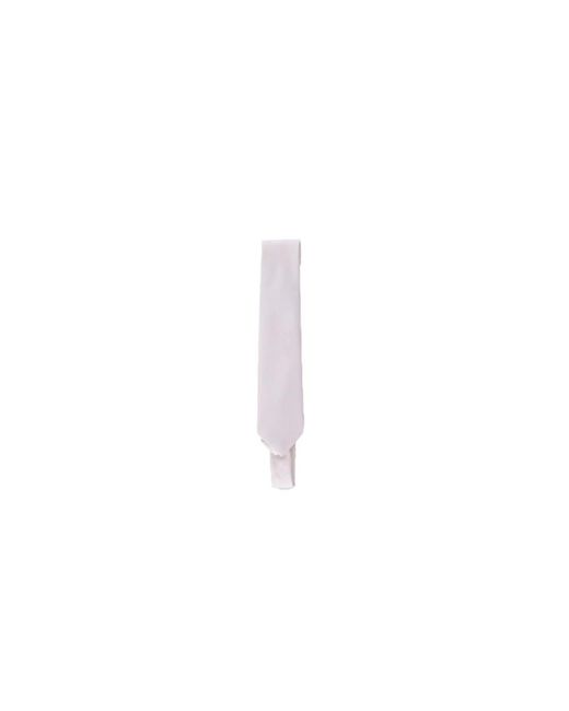 Tagliatore Accessoires ,Polyester Ties Ivory in het White voor heren