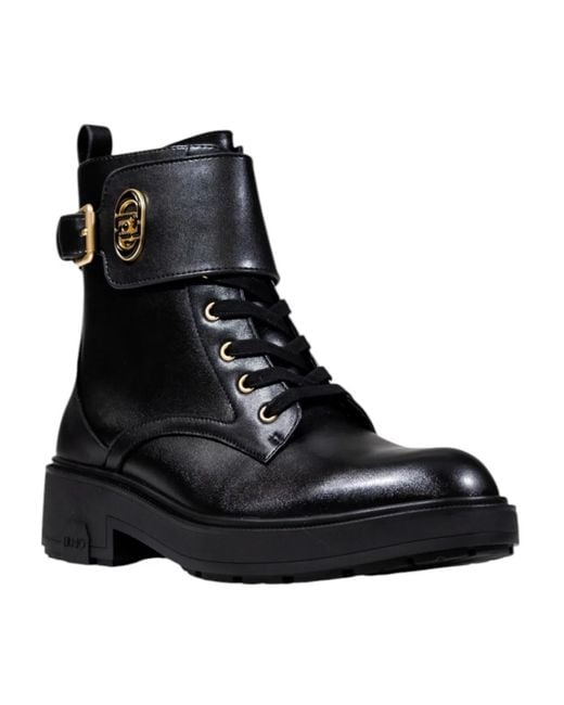 Lace-Up Boots di Liu Jo in Black