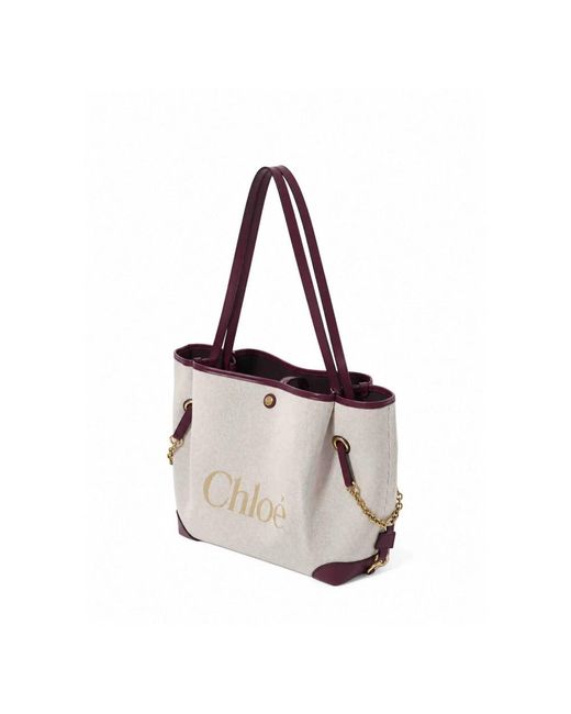 Chloé Gray Shopping Bags