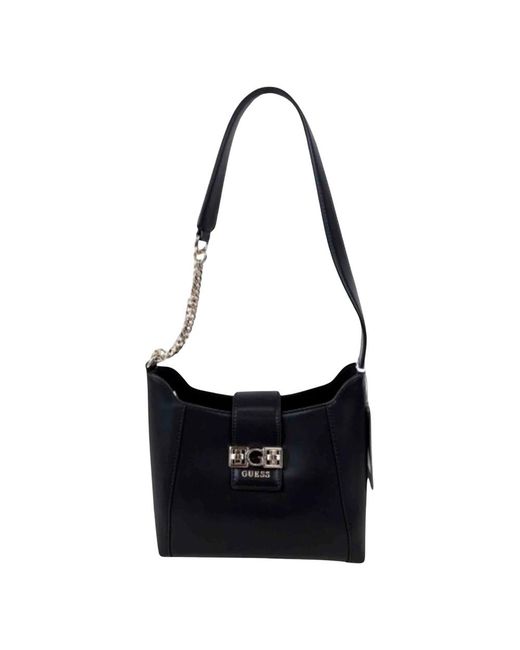 Guess Black Shoulder Bags