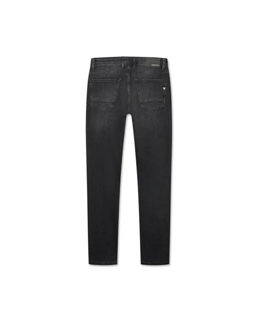 Slim-Fit Jeans di Pure Path in Black da Uomo