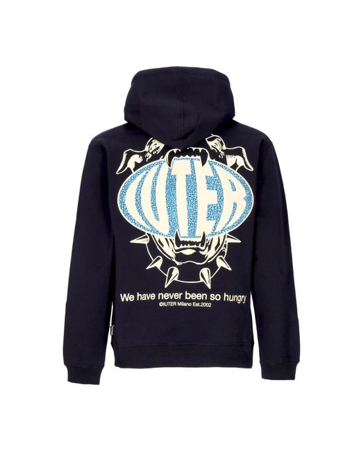 Iuter Blue Hoodies for men