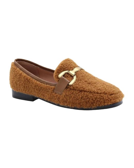 Bibi Lou Brown Loafers