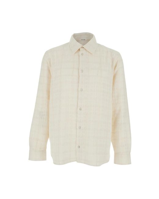Won Hundred White Casual Shirts for men