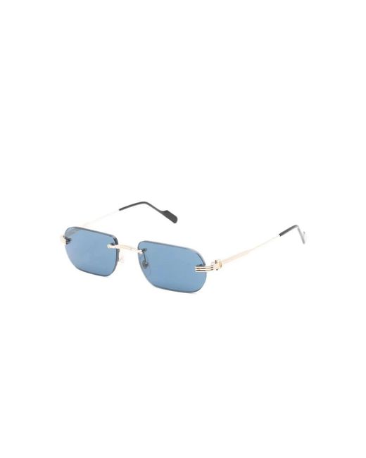 Cartier Blue Sunglasses for men
