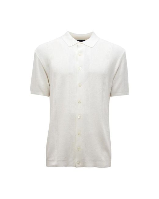 Daniele Fiesoli White Polo Shirts for men